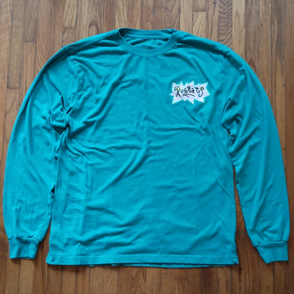 Teal Long Sleeve Rugrats Women's Tee